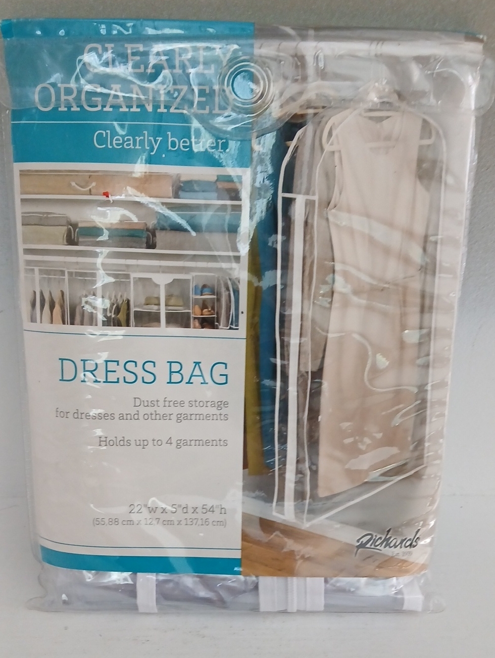 White Dress Bag – Dust-Free Garment Storage